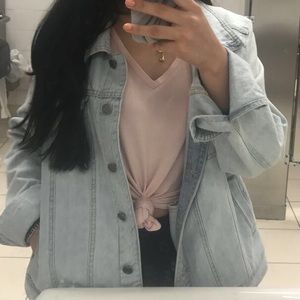Light blue jean jacket